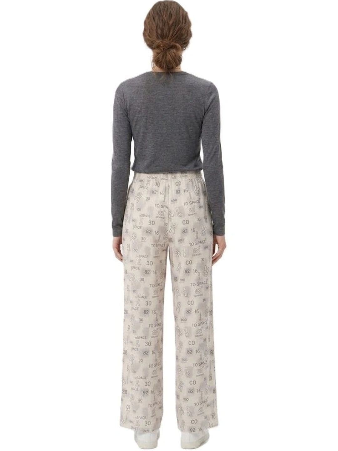 Alexvyan Women Printed Knitted Palazzos thumbnail 5