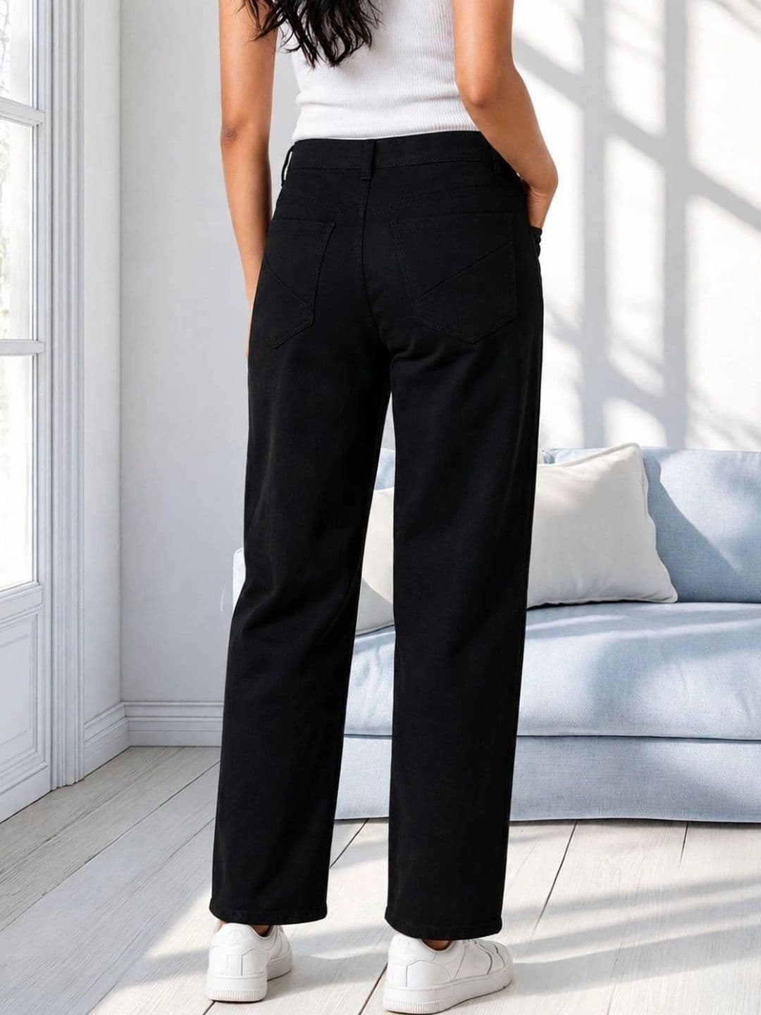 COMFITS Women Classic Regular Fit Mid-Rise Stretchable Jeans thumbnail 5