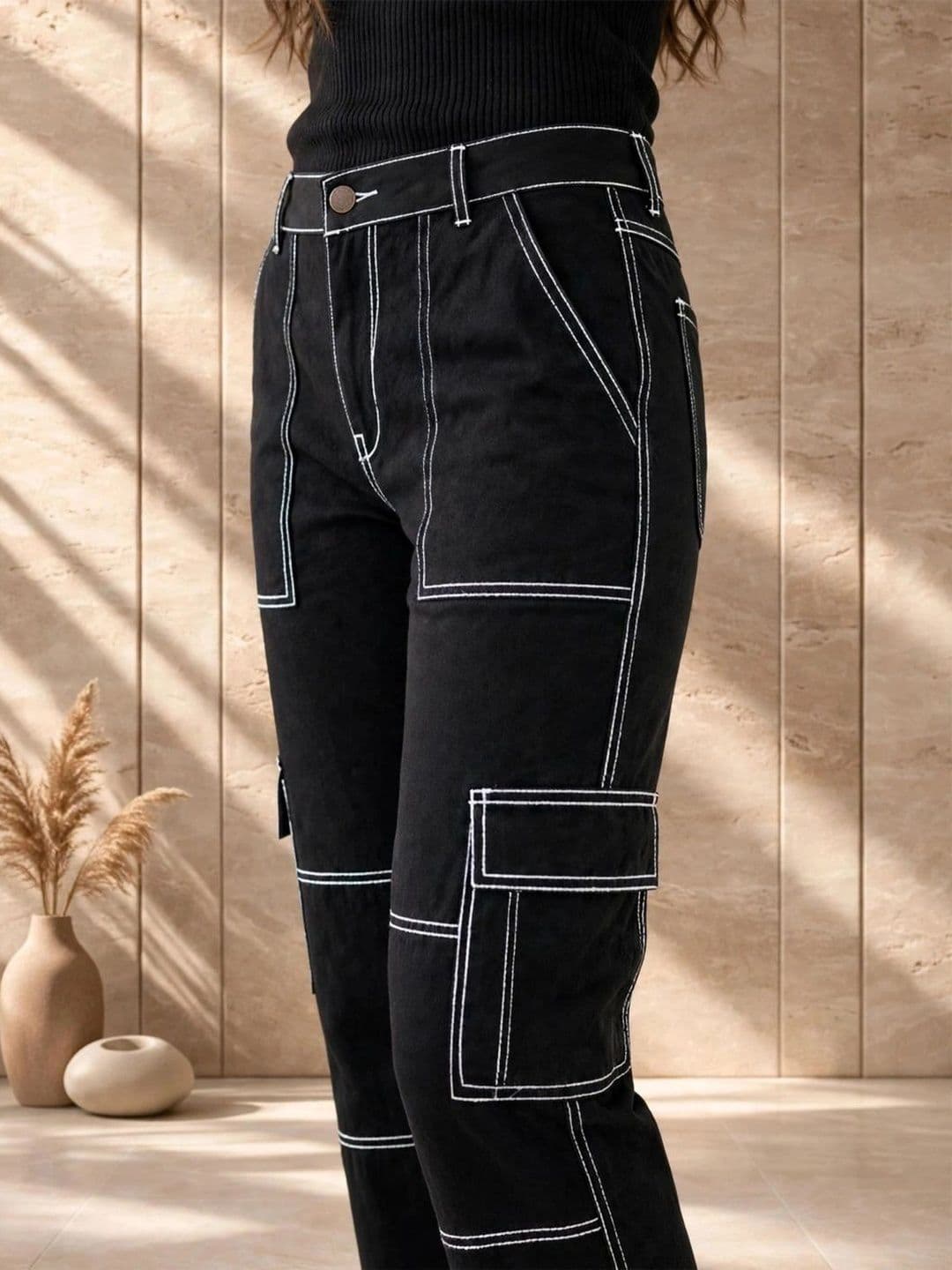 COMFITS Women Classic Regular Fit Mid-Rise Stretchable Jeans thumbnail 4