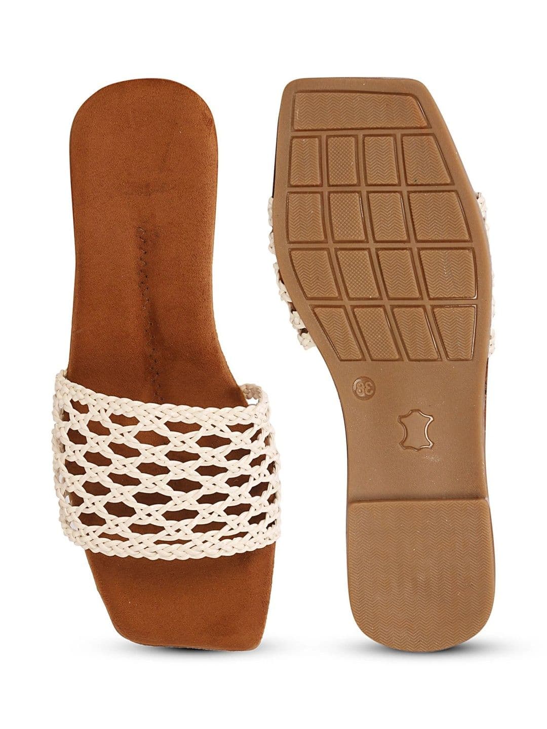 Moda Rapido Women Open Toe Flats thumbnail 5