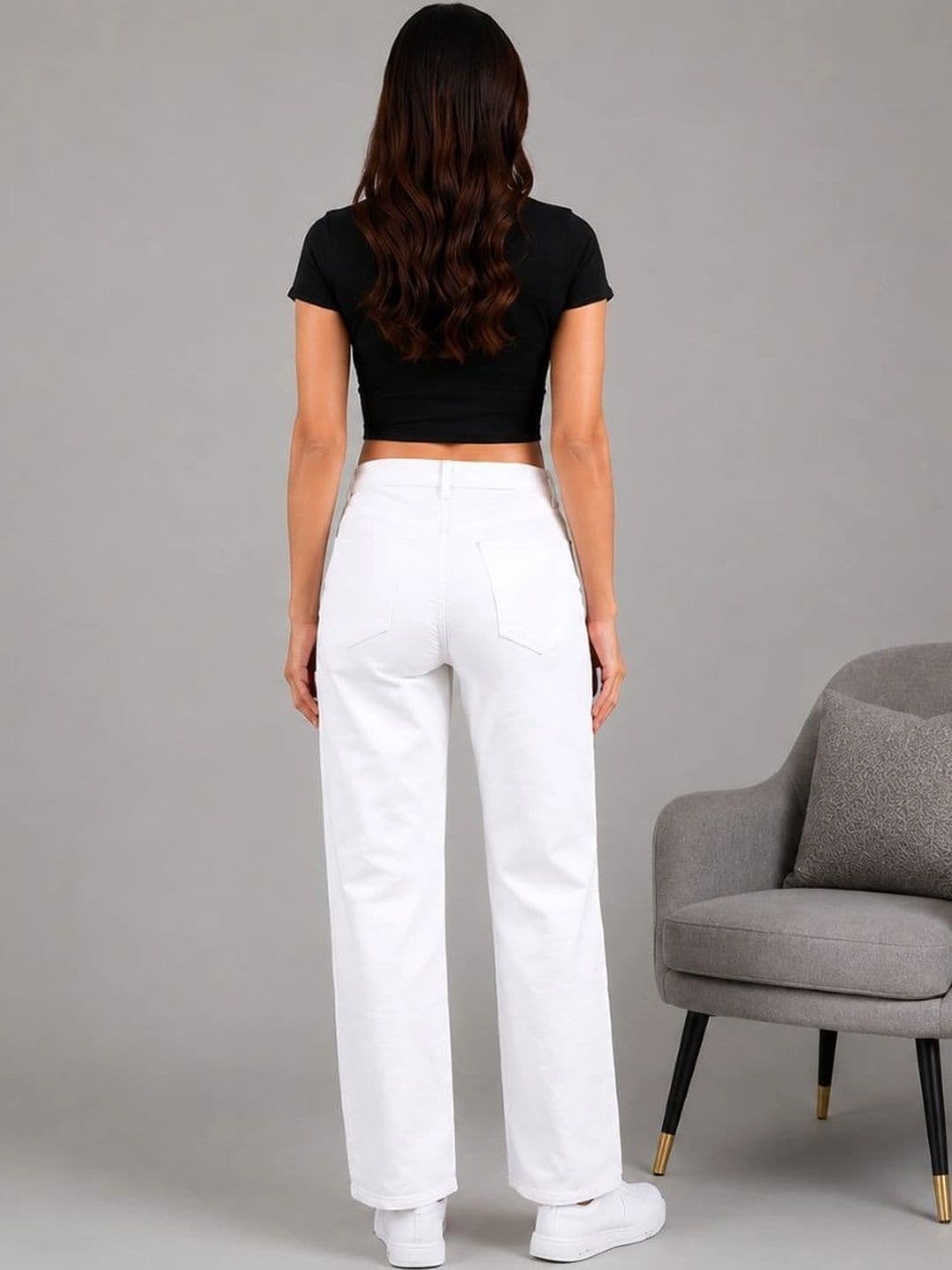 COMFITS Women Classic Regular Fit Mid-Rise Stretchable Jeans thumbnail 5