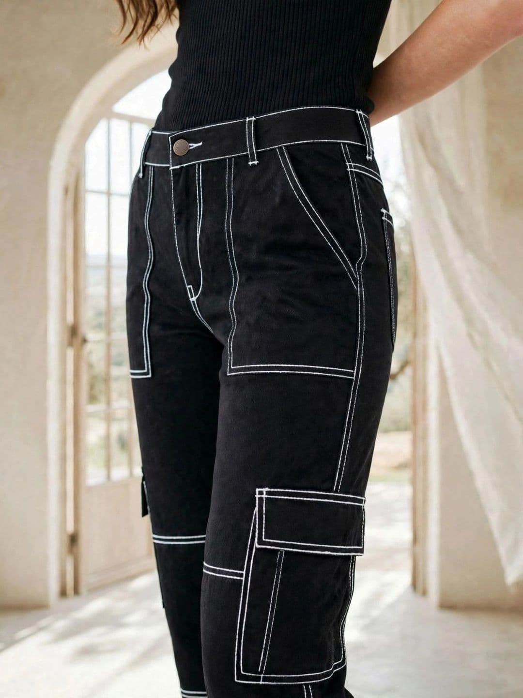 COMFITS Women Classic Regular Fit Mid-Rise Stretchable Jeans thumbnail 4