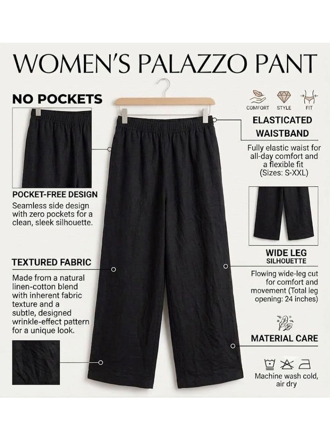 Alexvyan Women Knitted Palazzos thumbnail 4