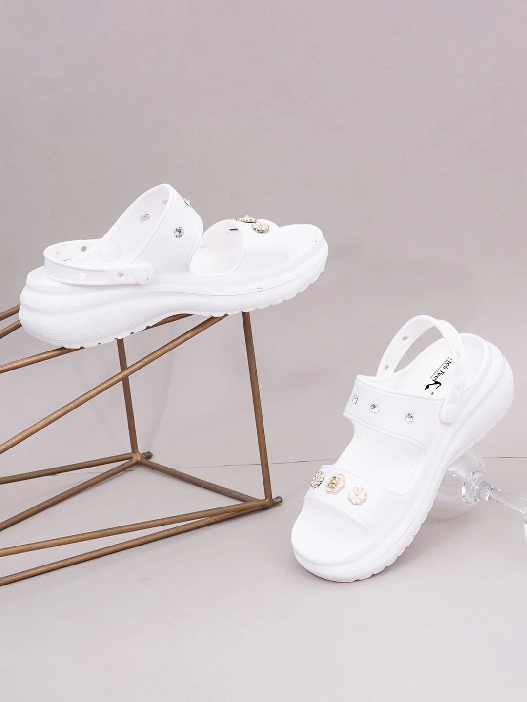 Froh Feet Women Embellished Clogs - view 1