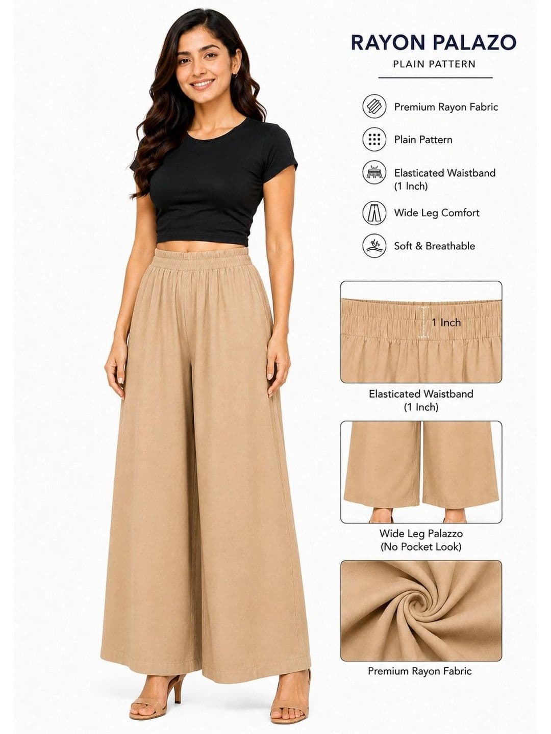 Threadbloom Women Knitted Ethnic Palazzos thumbnail 5