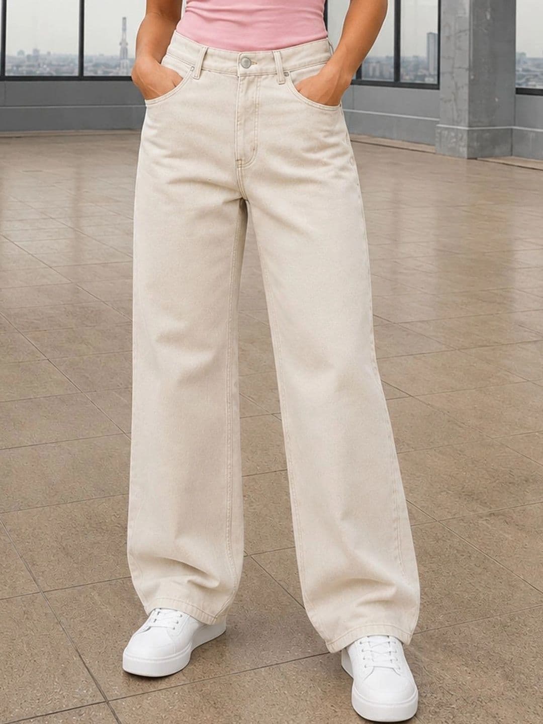 Metronaut Women Classic Regular Fit Mid-Rise Stretchable Jeans - view 1