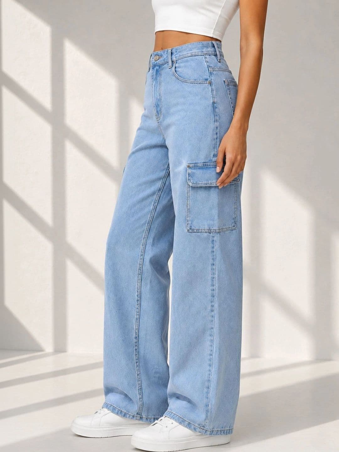 jeancherry Women Classic Regular Fit Mid-Rise Stretchable Jeans thumbnail 3