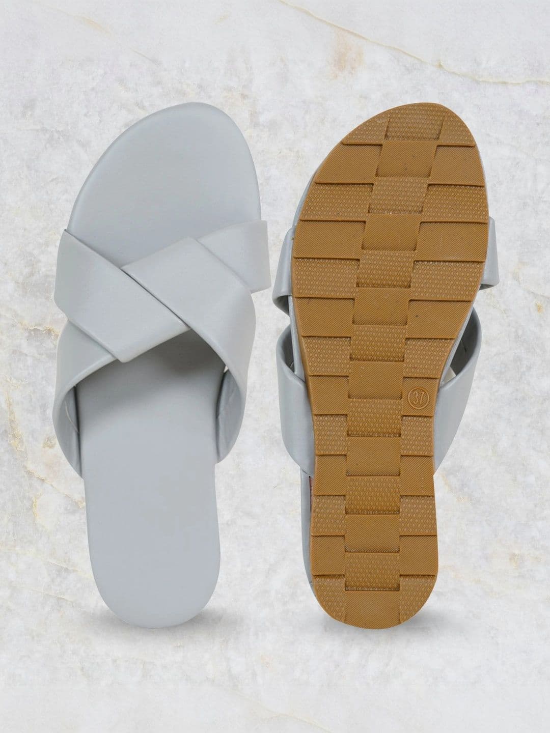 Mast & Harbour Women Open Toe Flats thumbnail 4