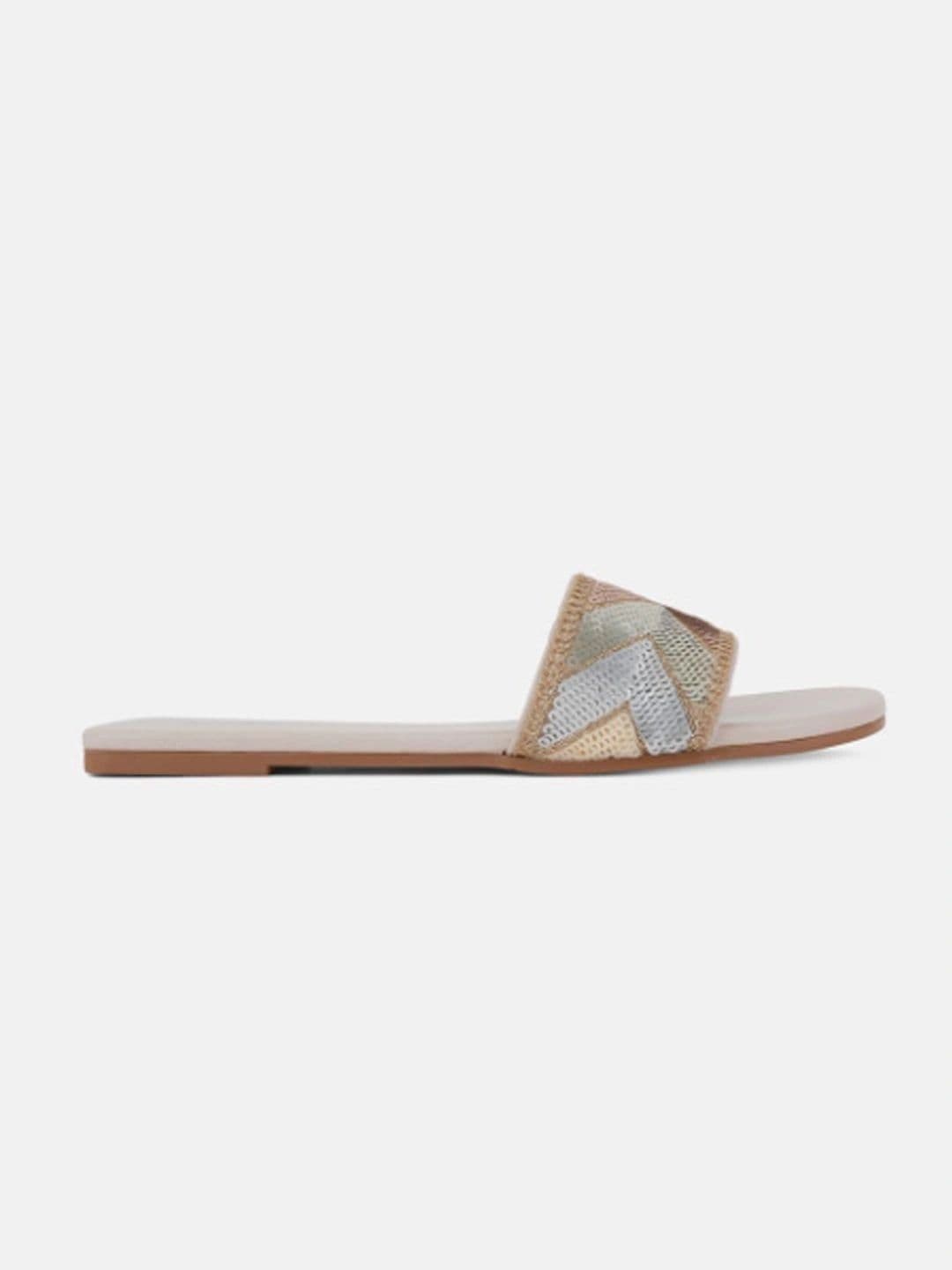 Anouk Women Embellished Party Open Toe Flats thumbnail 5