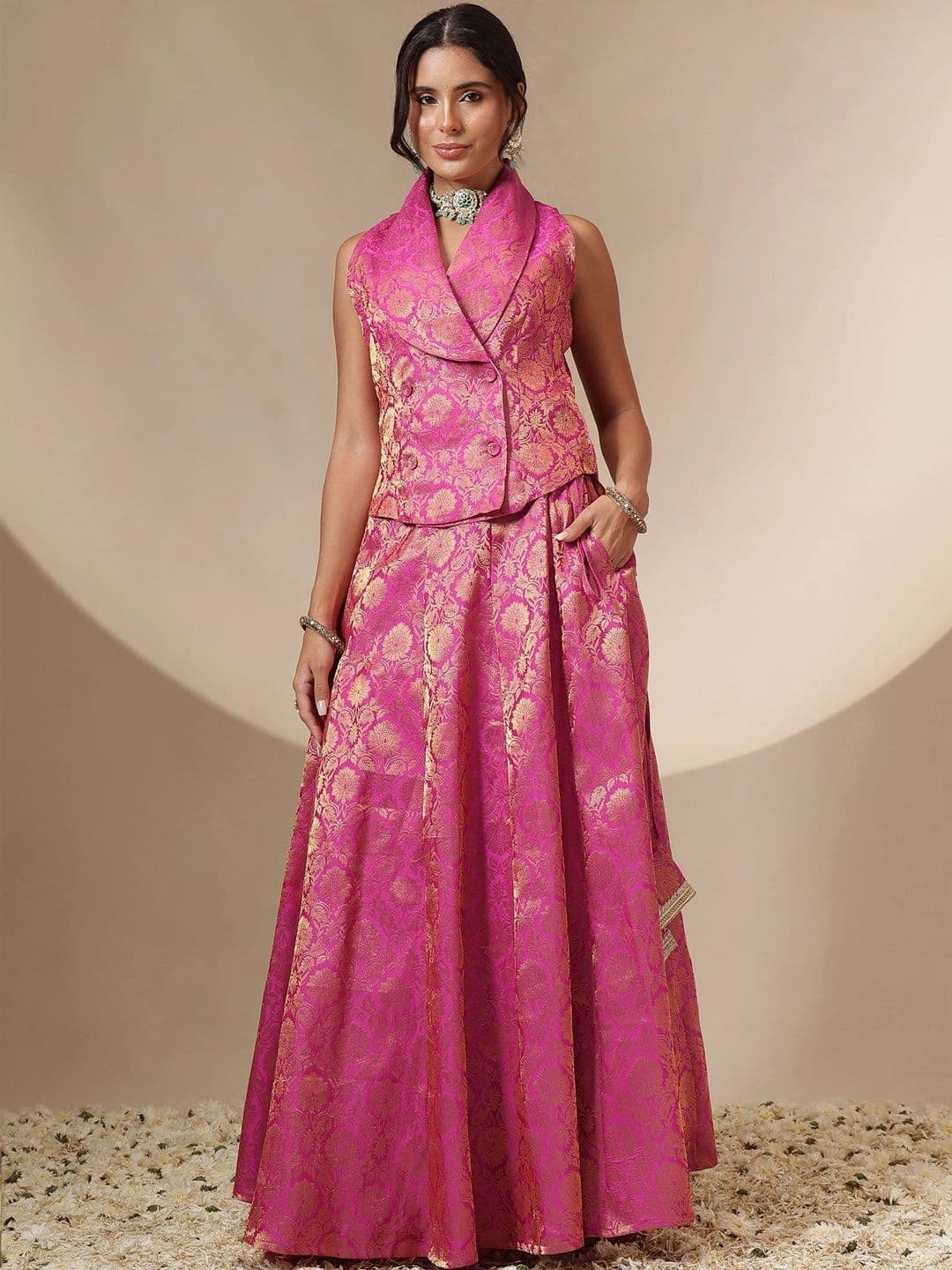 Shae by SASSAFRAS Ready to Wear Lehenga & thumbnail 2