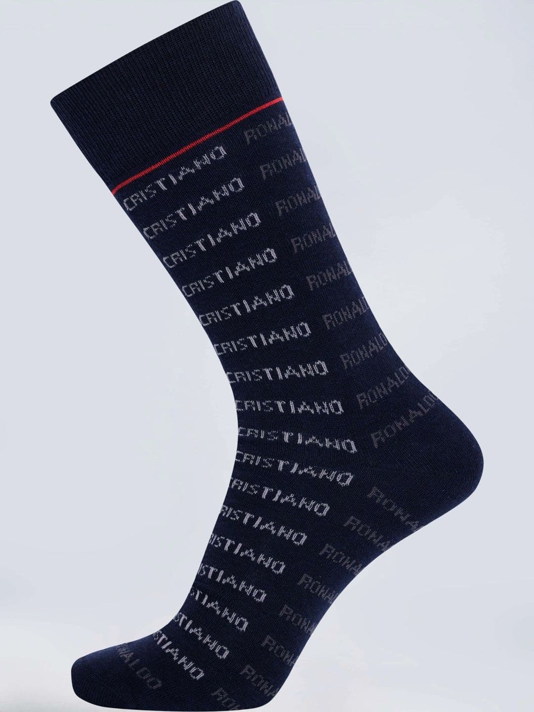 CR7 Cristiano Ronaldo Men Pack of 3 Cotton Assorted Patterned Calf Length Socks thumbnail 2