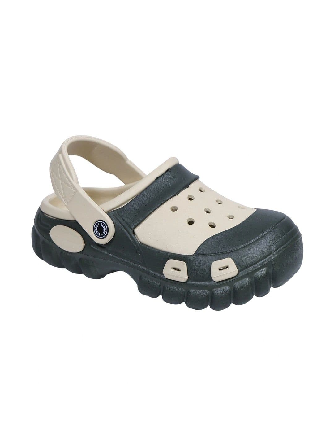 FOOT CARE Men Colourblocked Clogs thumbnail 3