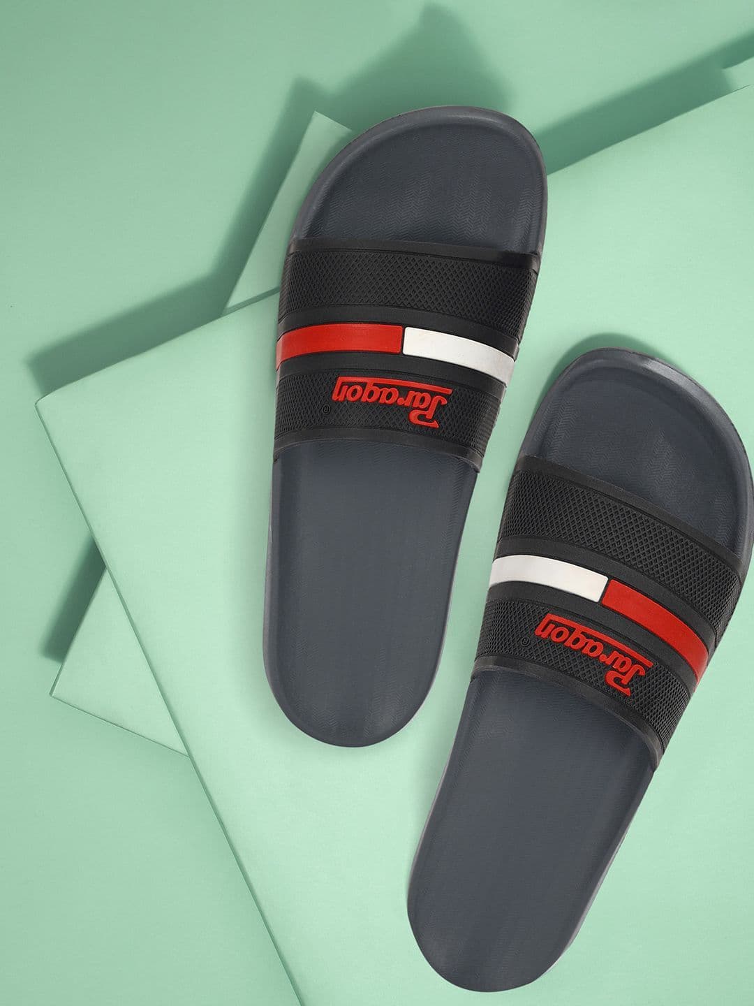 Paragon Men Textured Lightweight Sliders - view 1
