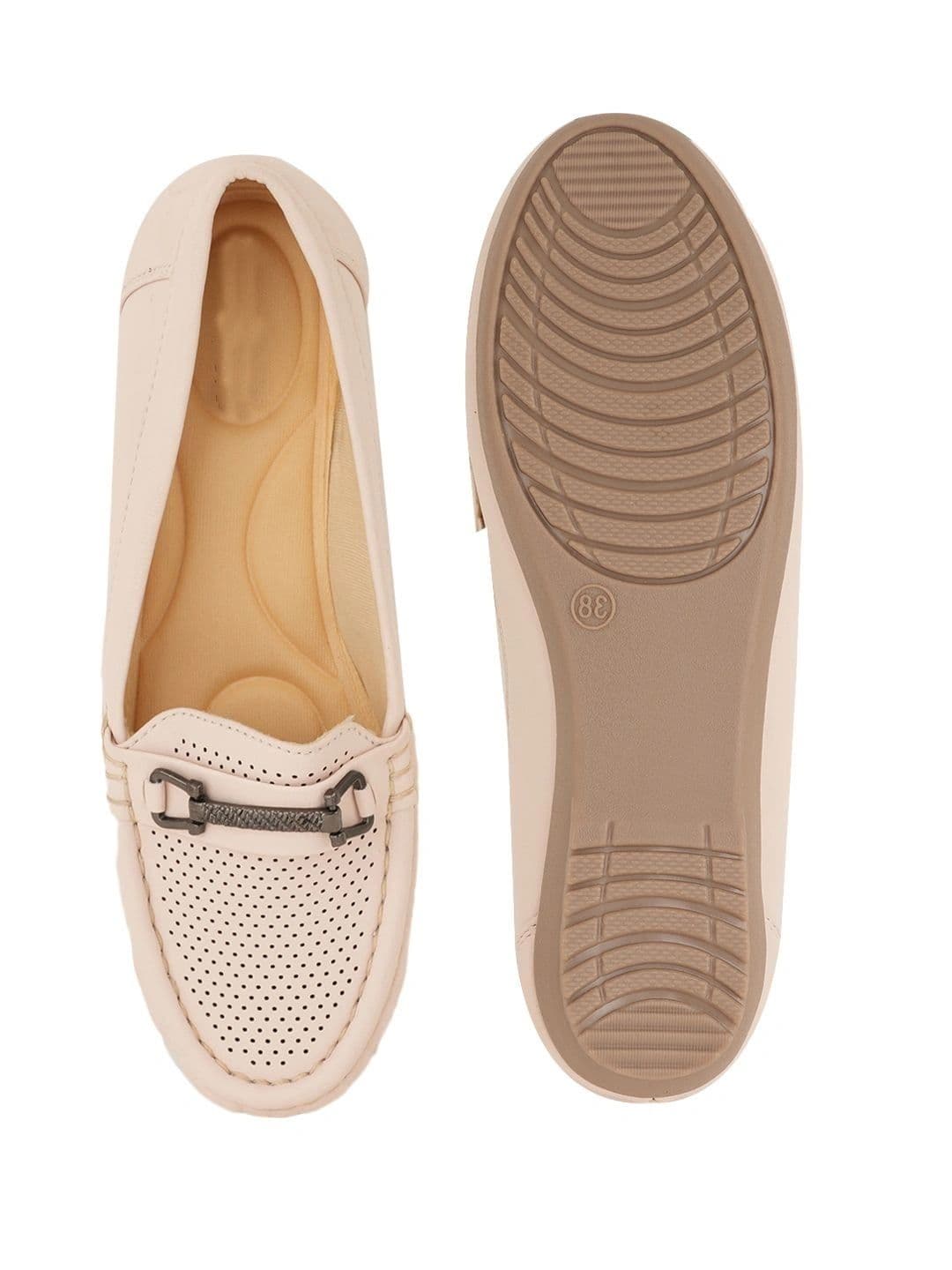 DressBerry Women Perforations Loafers thumbnail 4