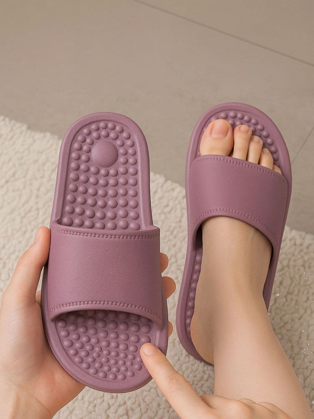 Mast & Harbour Women Open Toe Flats - view 1