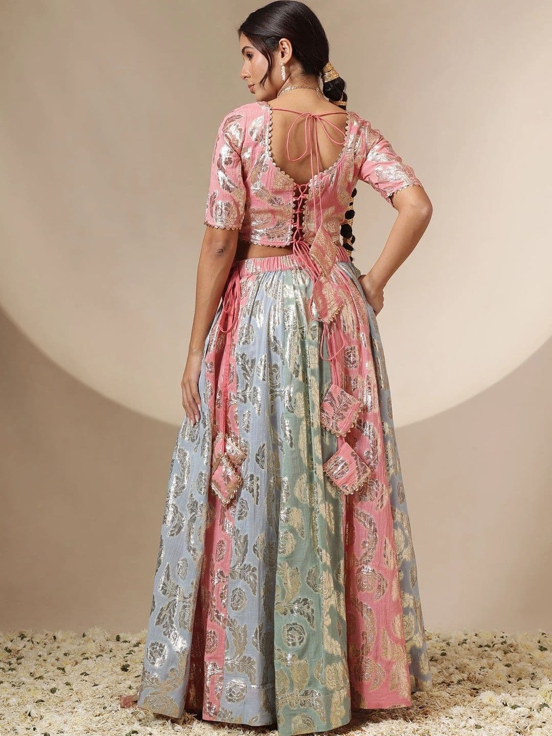 Shae by SASSAFRAS Ready to Wear Lehenga & thumbnail 3