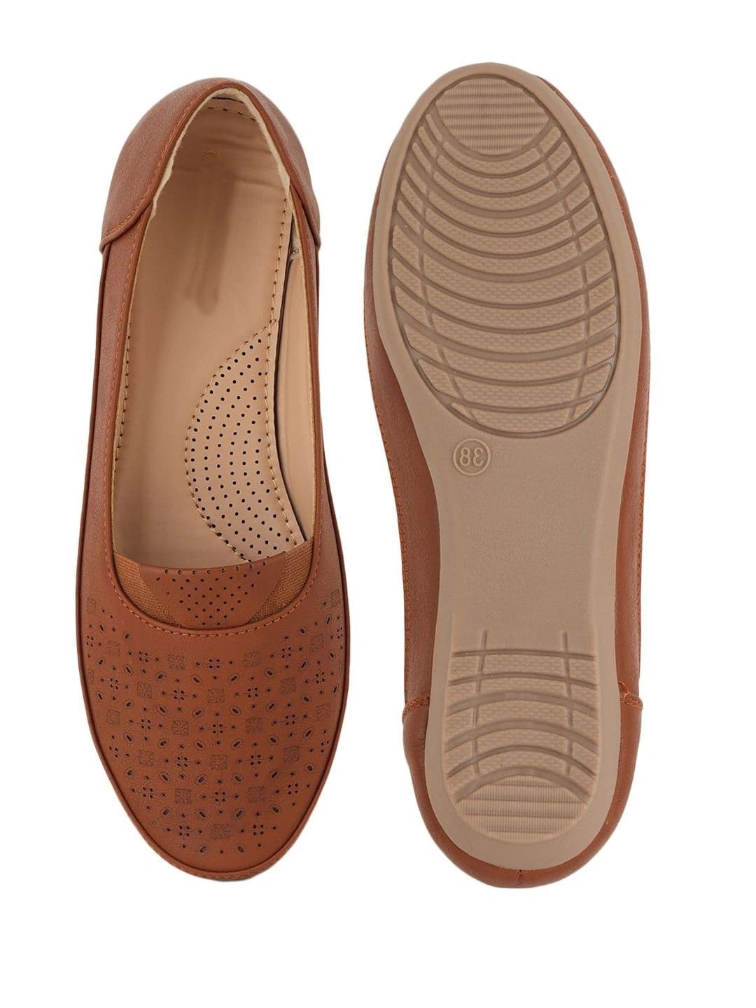 DressBerry Women Perforations Loafers thumbnail 5