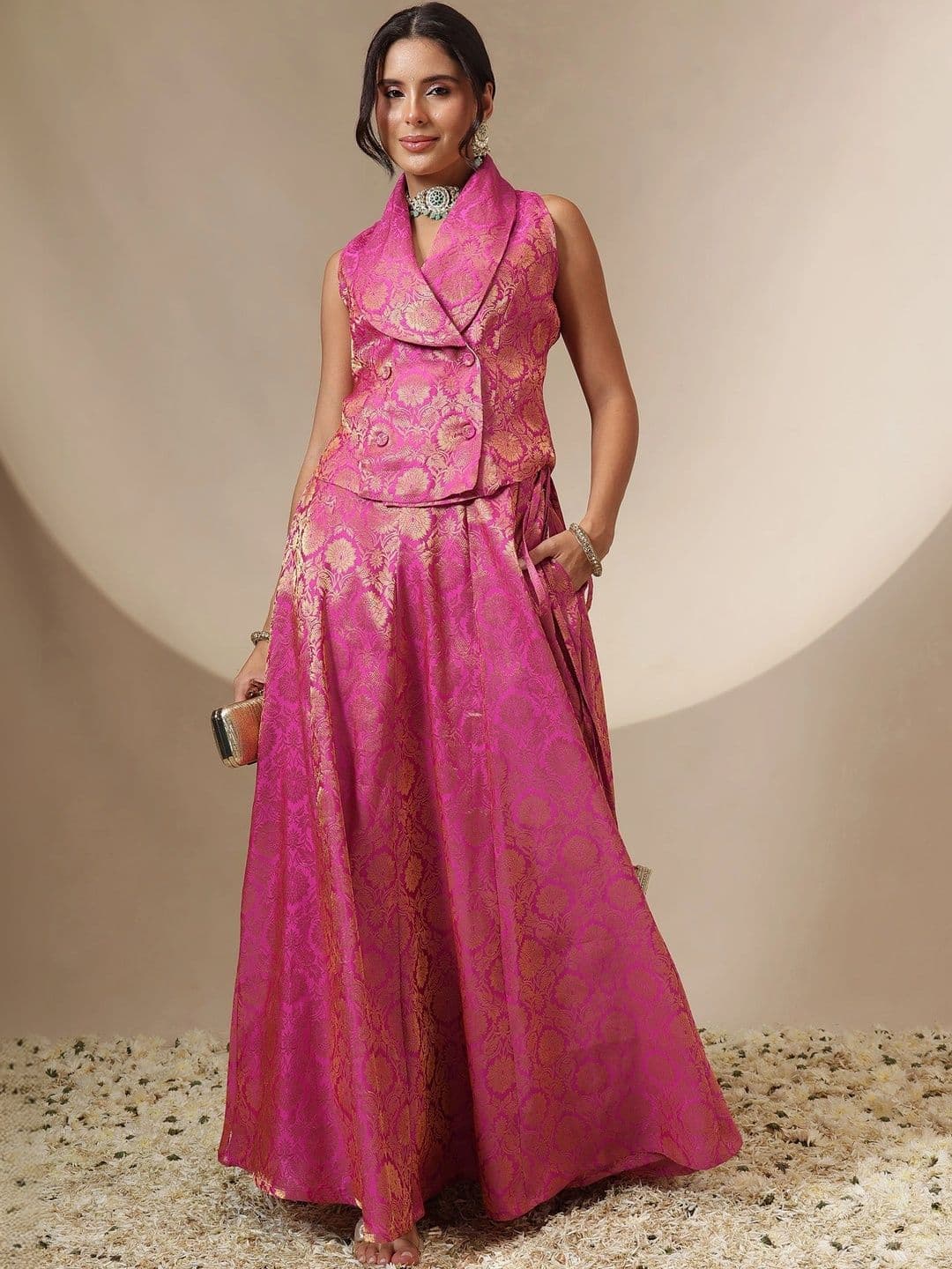 Shae by SASSAFRAS Ready to Wear Lehenga & - view 1