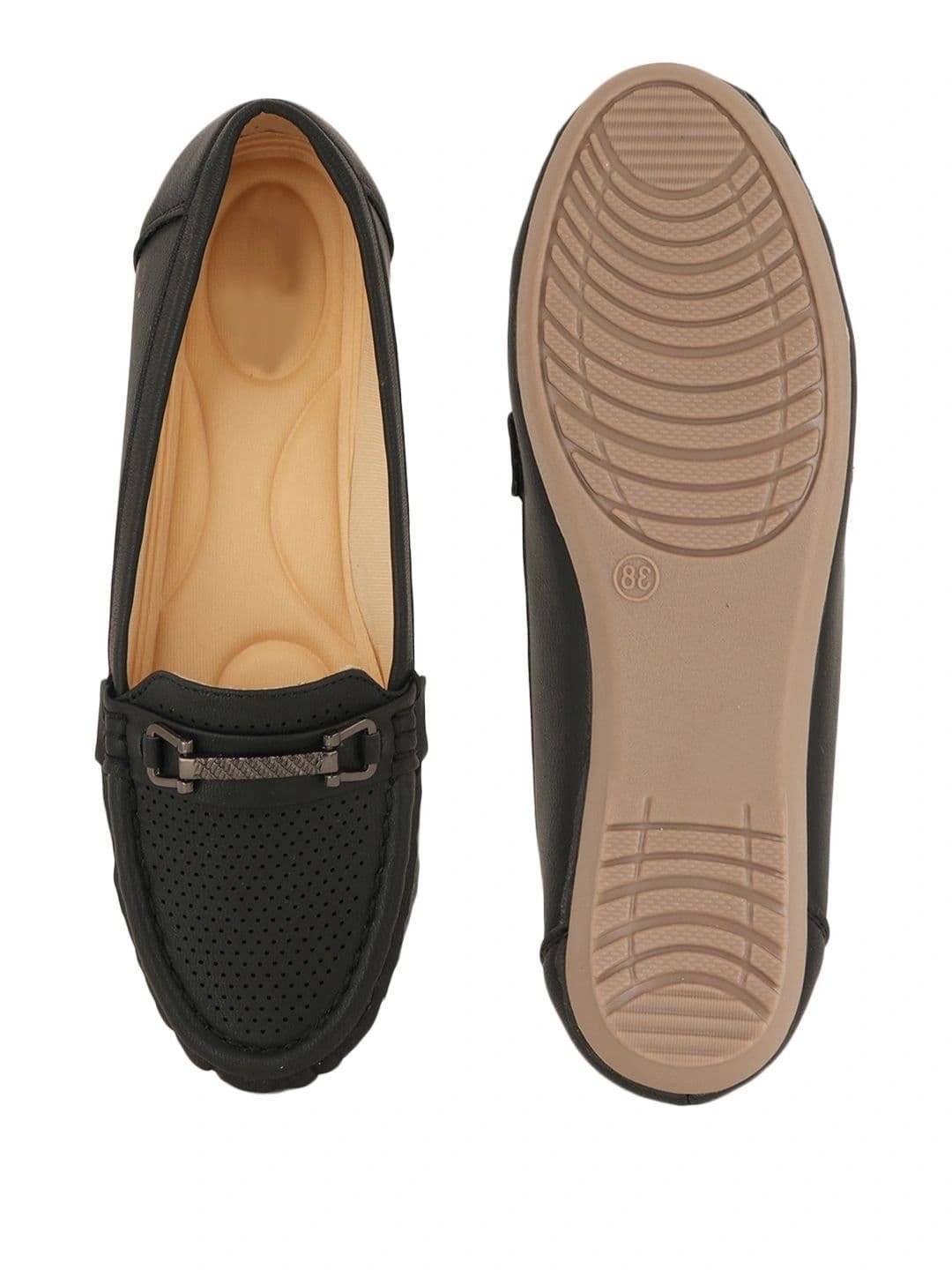 DressBerry Women Perforations Loafers thumbnail 6