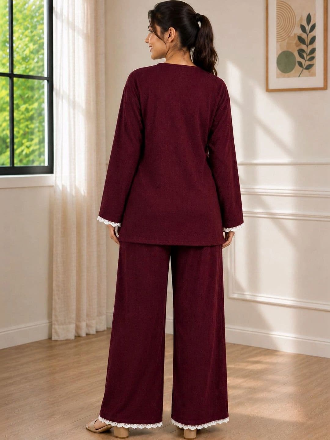 Miss Balika Women Top with Palazzos thumbnail 5