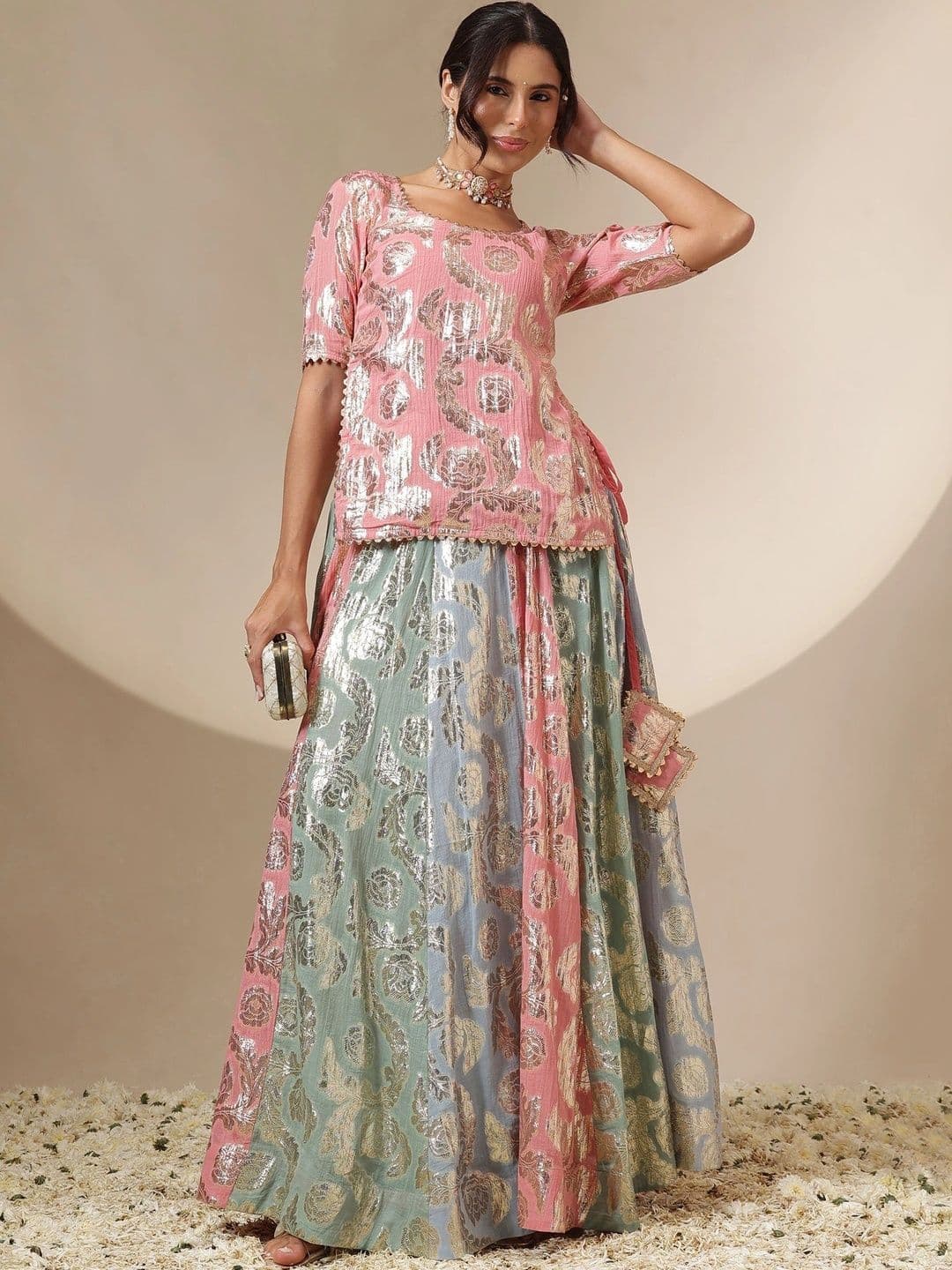 Shae by SASSAFRAS Ready to Wear Lehenga & - view 1