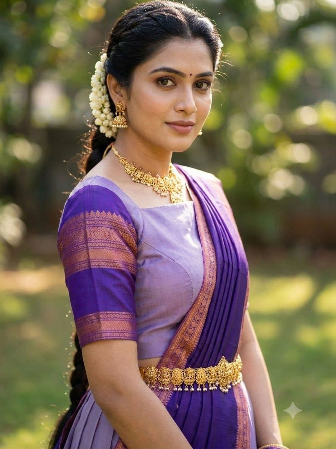 Fabcartz Semi-Stitched Lehenga & Unstitched Blouse With Dupatta thumbnail 4