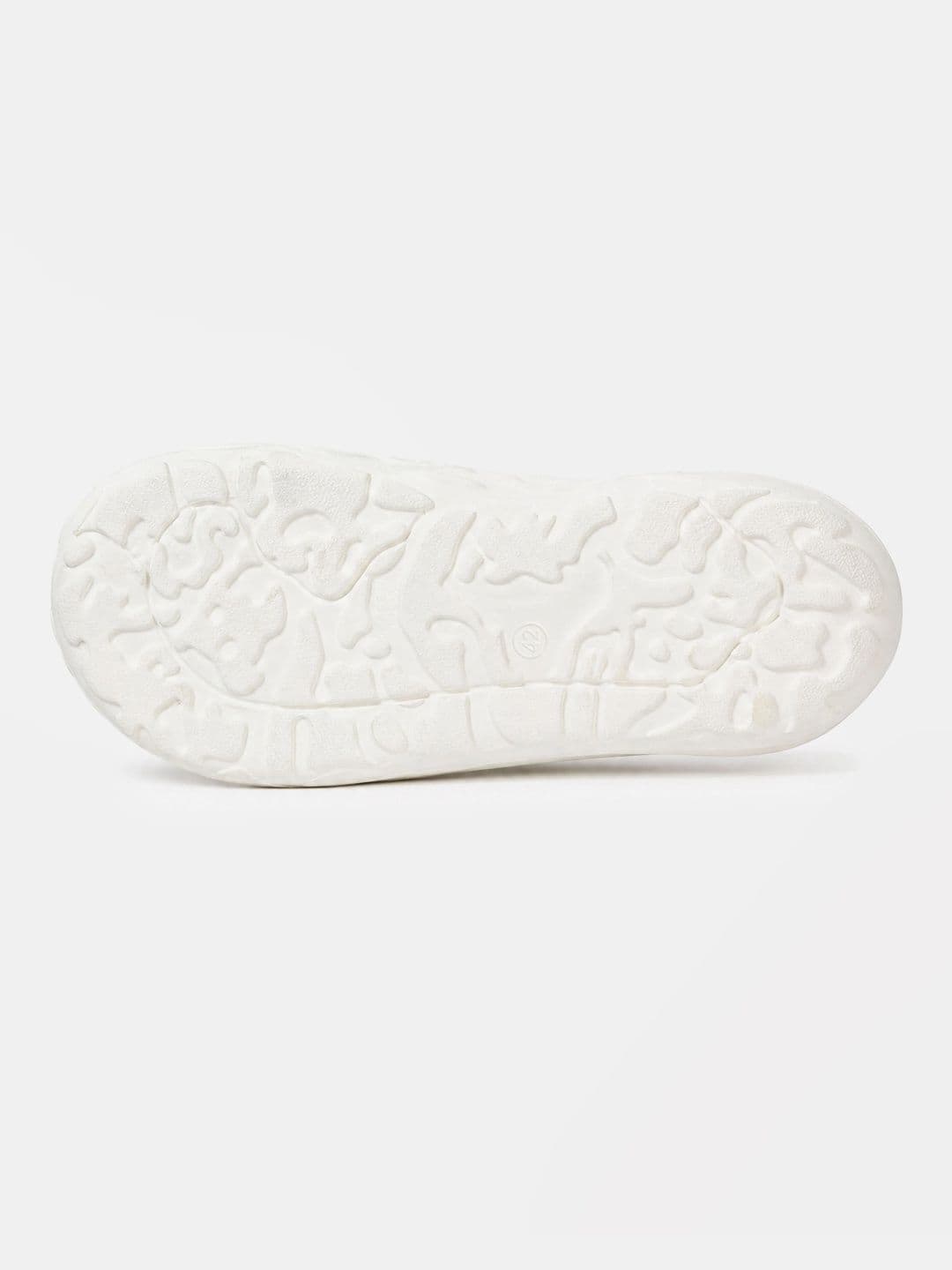 THE BEAR HOUSE Men Solid White Open-Toe Slip-On Sliders thumbnail 3