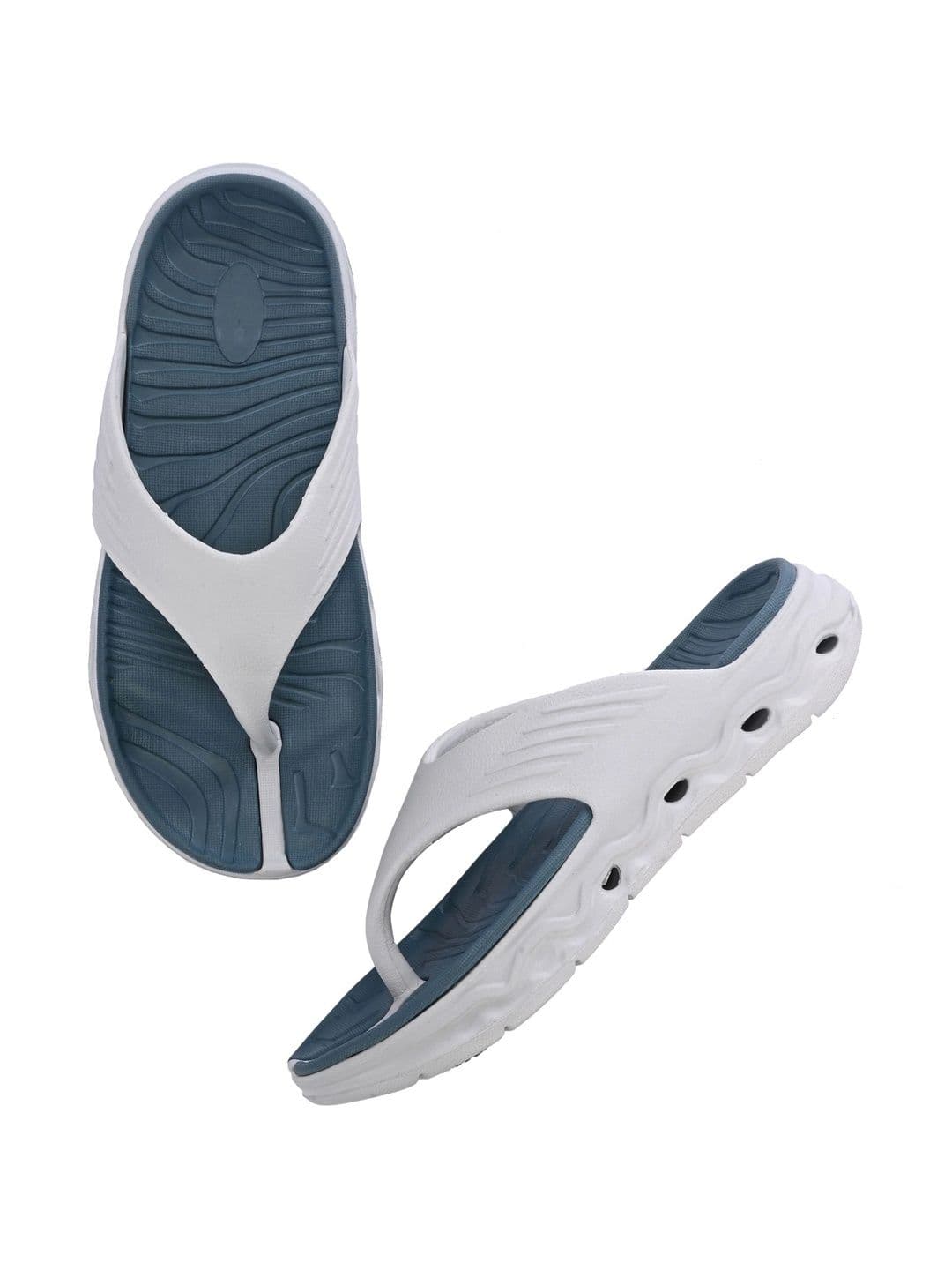 Vortek Men Colourblocked Thong Flip-Flops thumbnail 7