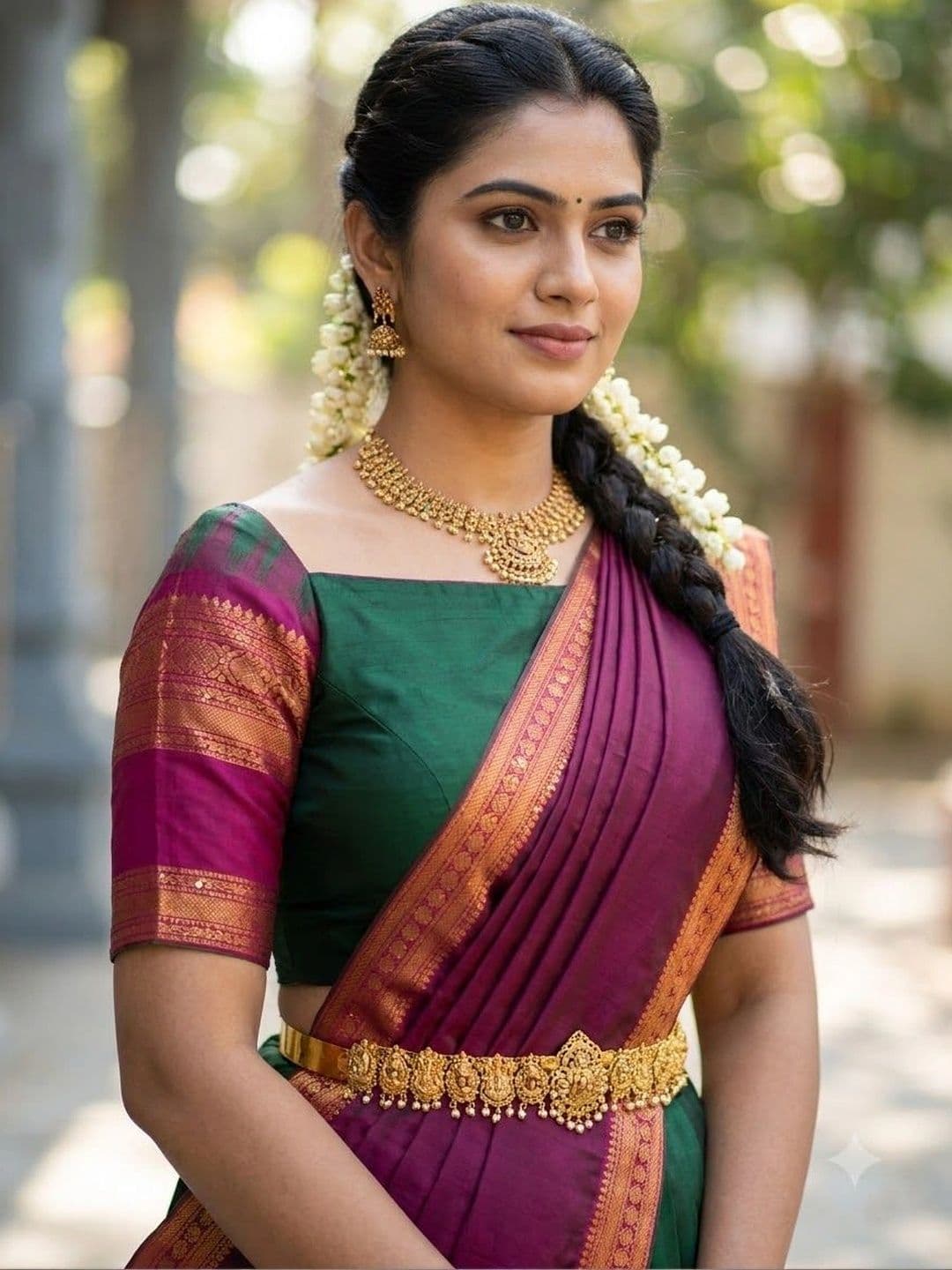 Fabcartz Semi-Stitched Lehenga & Unstitched Blouse With Dupatta thumbnail 5