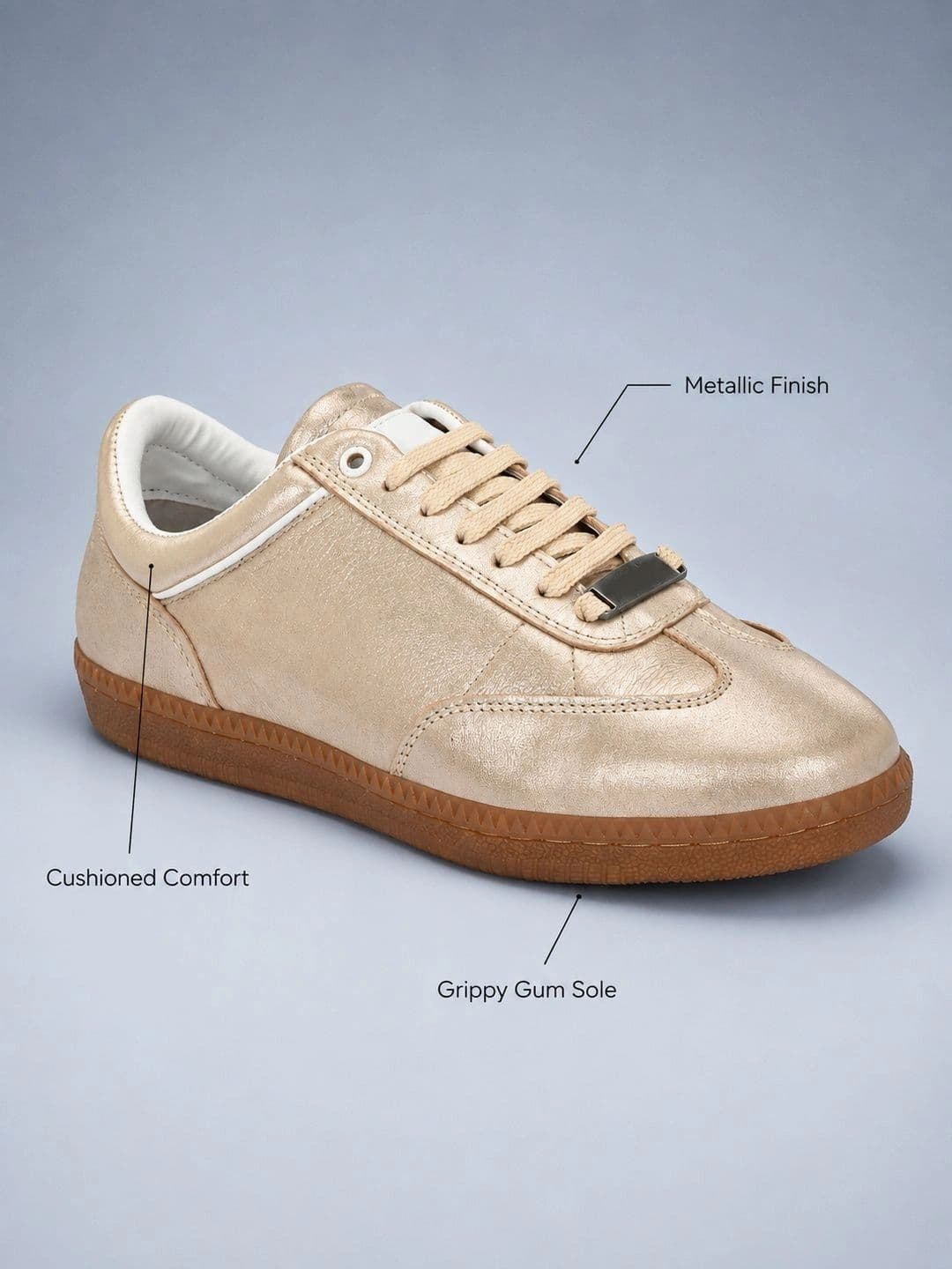 Suo Women Leather Sneakers thumbnail 3