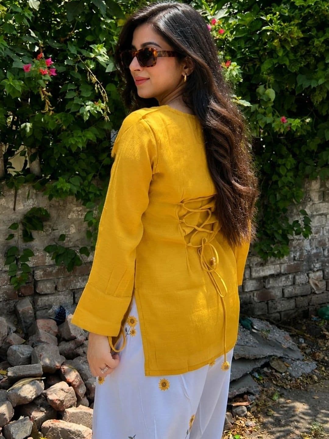 TWINS LADY Women Floral Regular Kurti with Patiala thumbnail 6