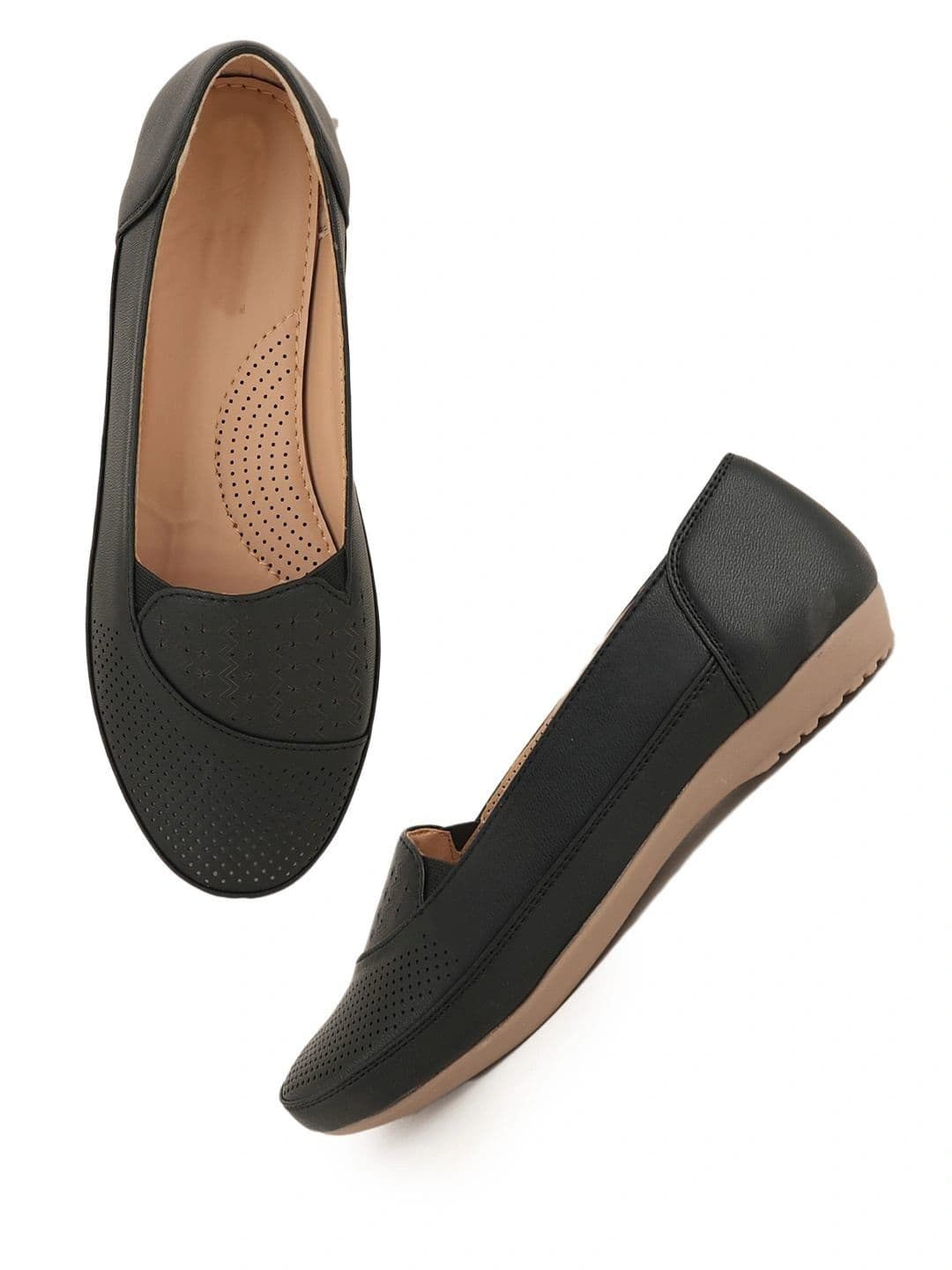 DressBerry Women Perforations Loafers thumbnail 4
