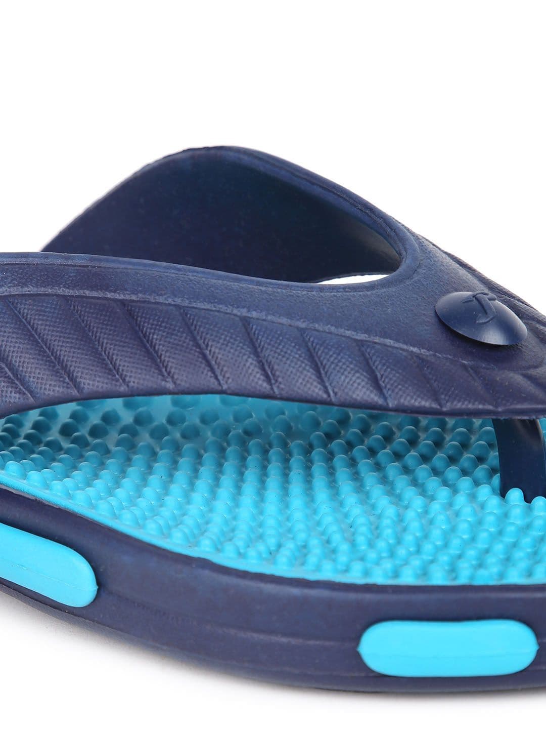 Paragon Men Textured Rubber Thong Flip-Flops thumbnail 2
