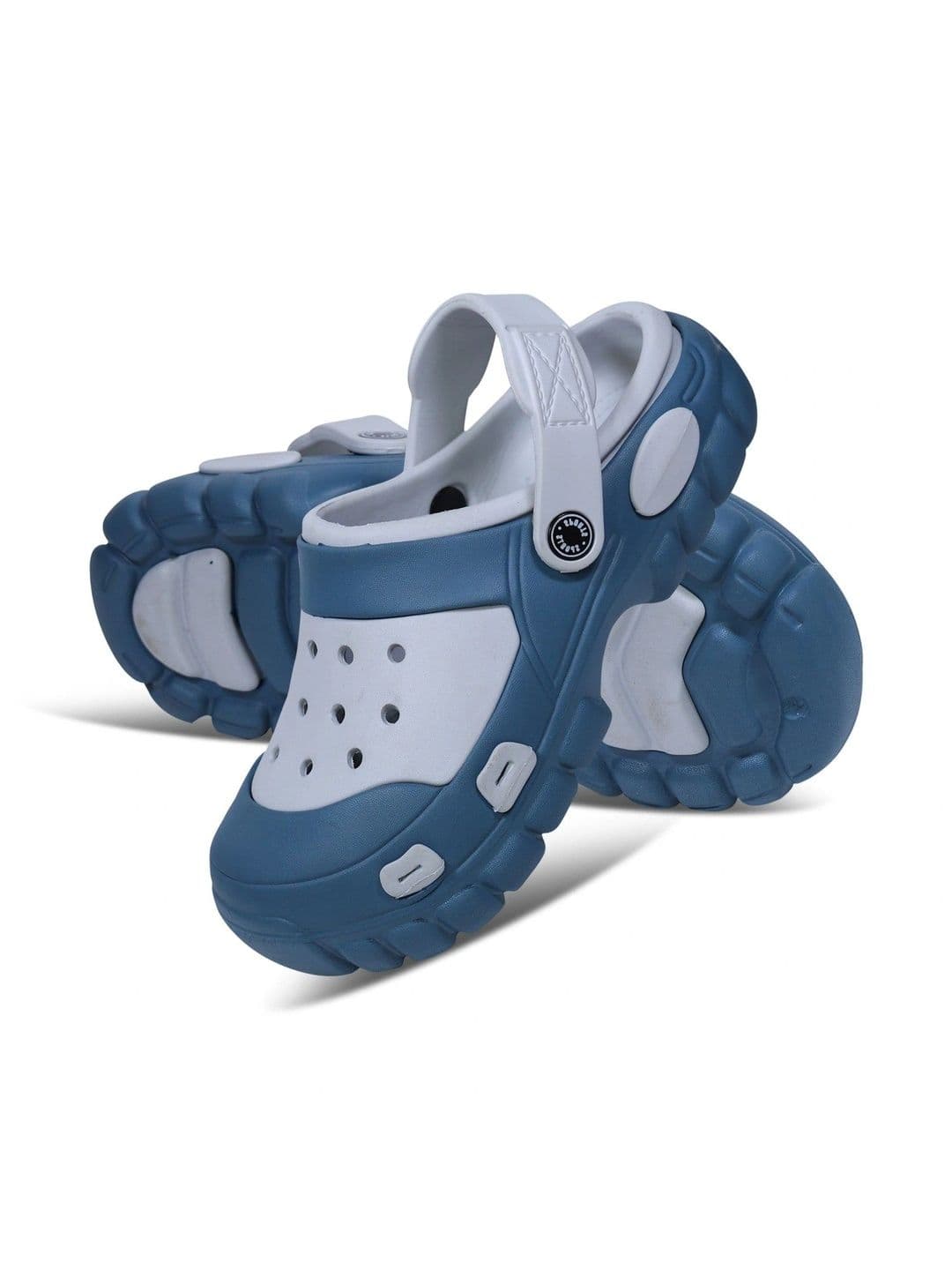 FOOT CARE Men Colourblocked Clogs thumbnail 3