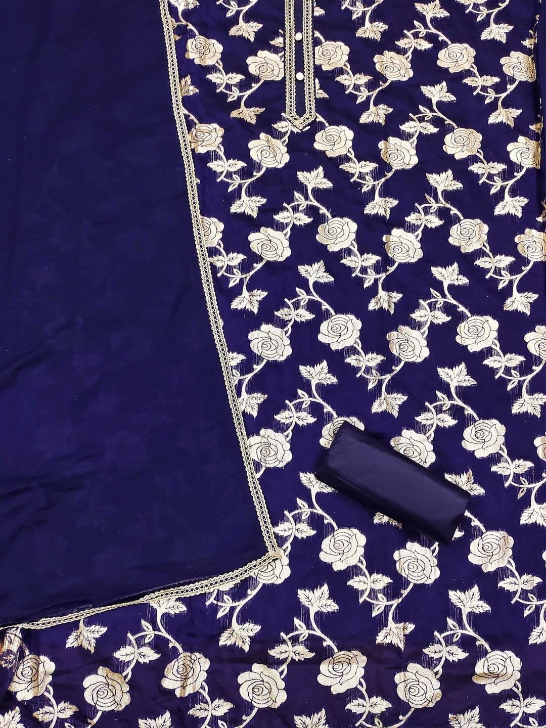 HERE&NOW Semi-Stitched Dress Material thumbnail 5