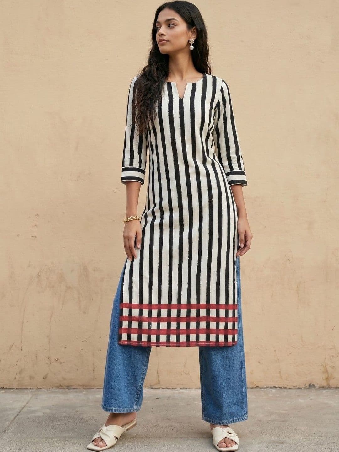 AADVIKA Women Printed Kurta - view 1