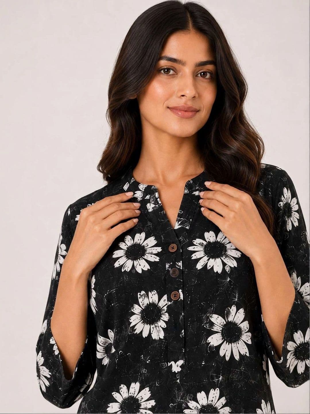 Desimo Printed Top with Trousers thumbnail 2