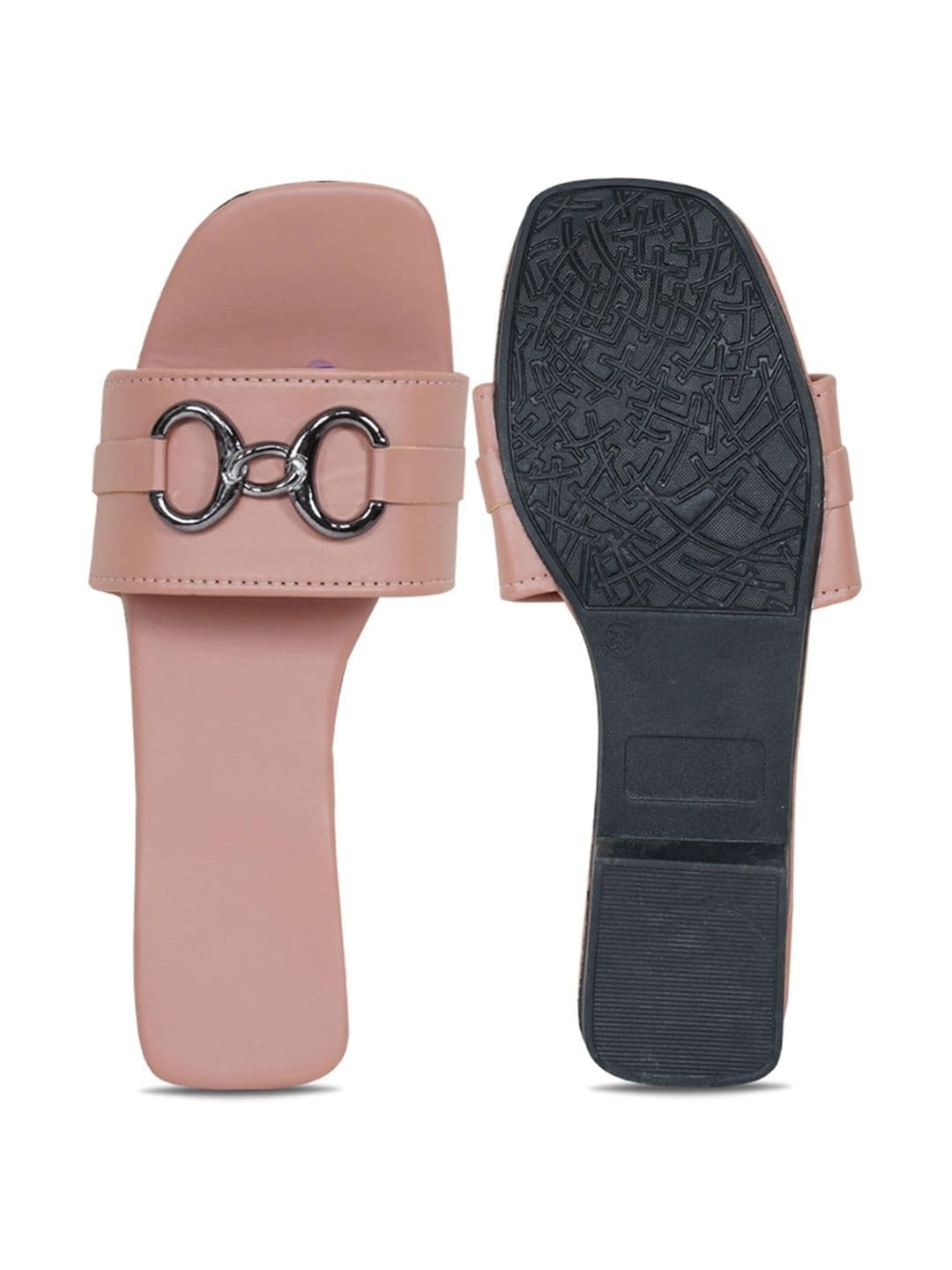 glitchez Women Open Toe Flats with Buckles thumbnail 5