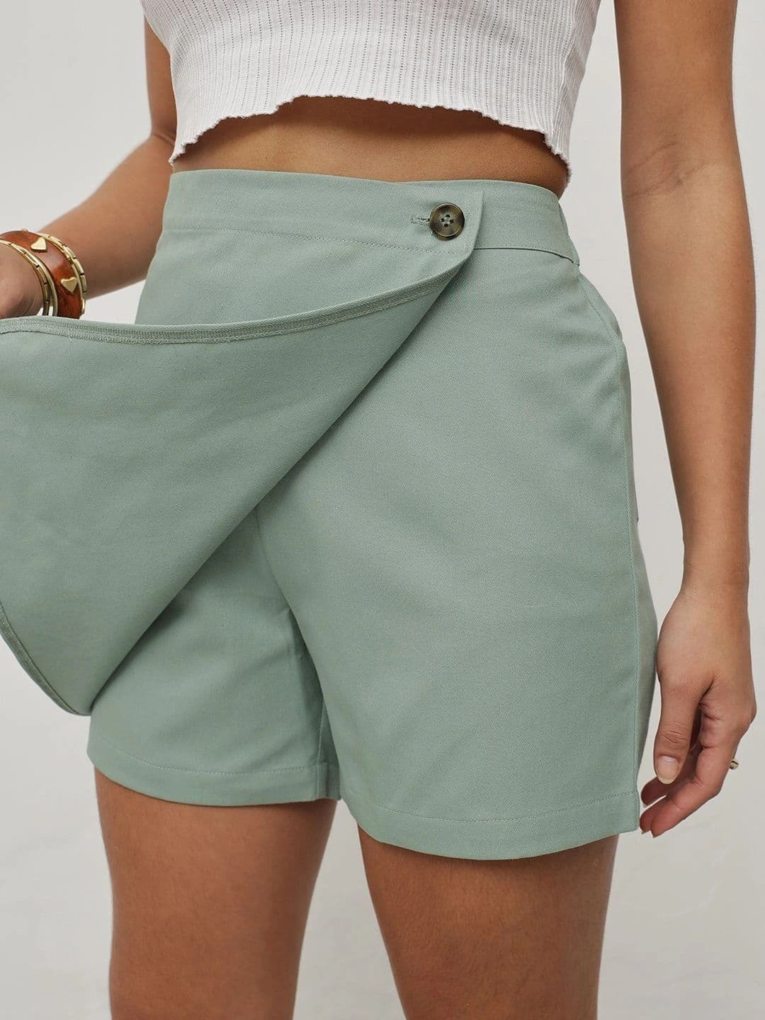 STRV Women Pure Cotton Mini Wrap Skirt thumbnail 7
