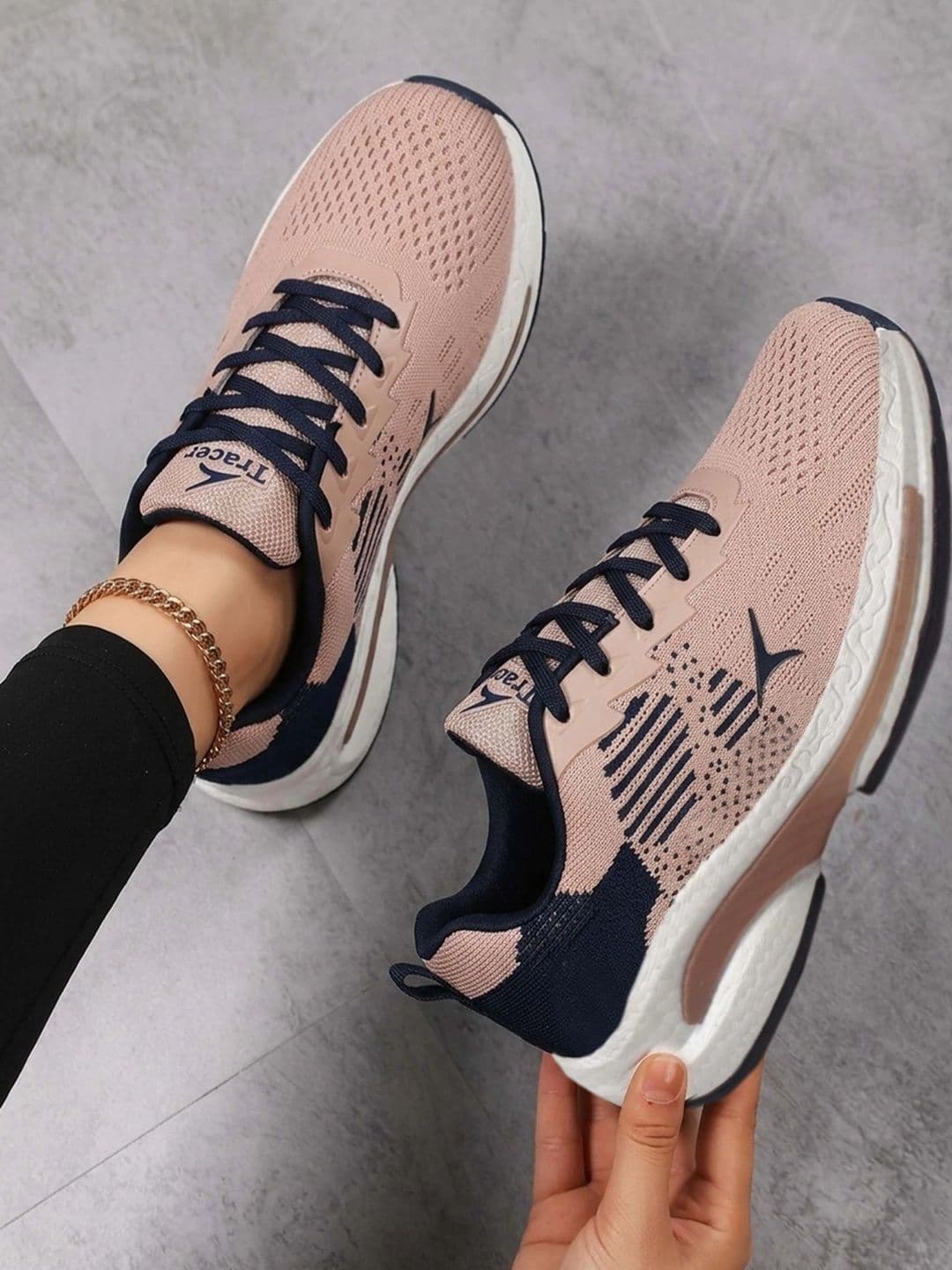 TRACER Women Mesh Running Non-Marking Shoes thumbnail 6