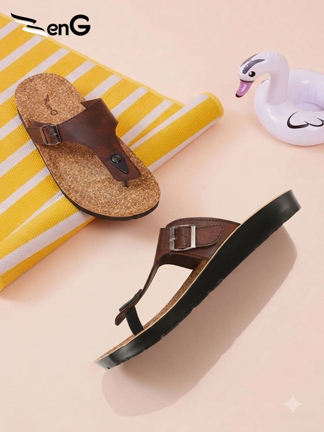 ZENG Men Thong Flip-Flops - view 1