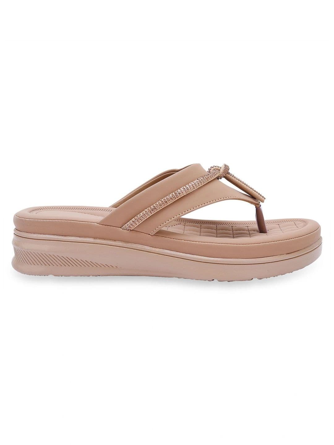 ORNG CAT Women Embellished Open Toe Flats thumbnail 3