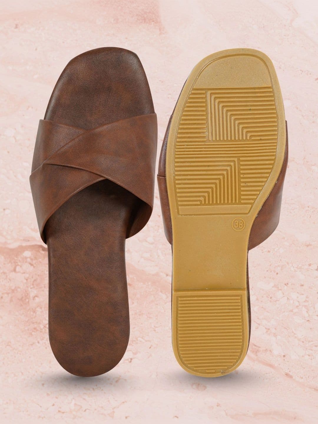 Roadster Women Open Toe Flats thumbnail 5