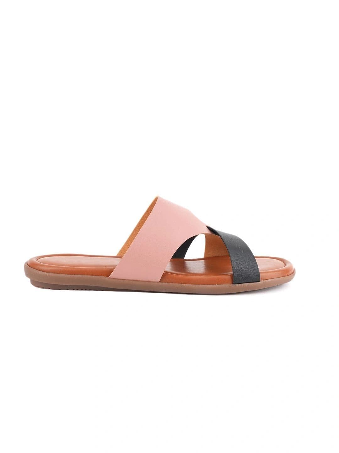 DressBerry Women Colourblocked Open Toe Flats - view 1