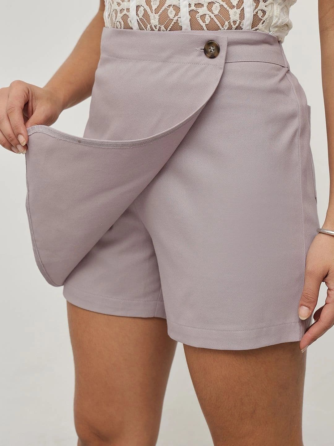 STRV Women Pure Cotton Mini Skorts Skirt thumbnail 2