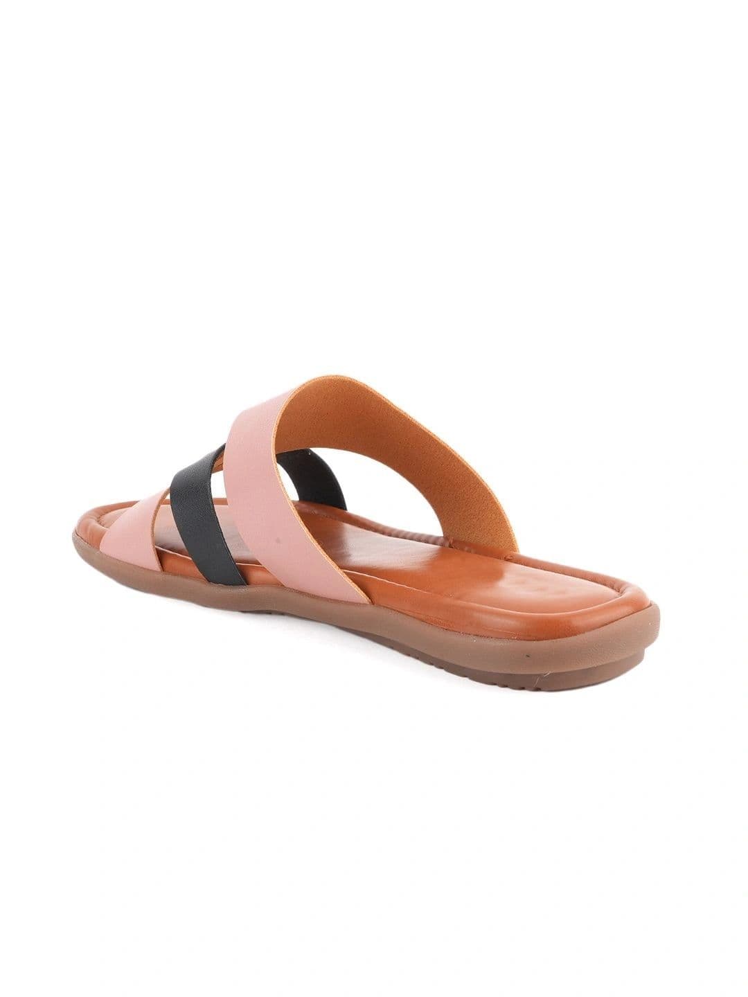 DressBerry Women Colourblocked Open Toe Flats thumbnail 4