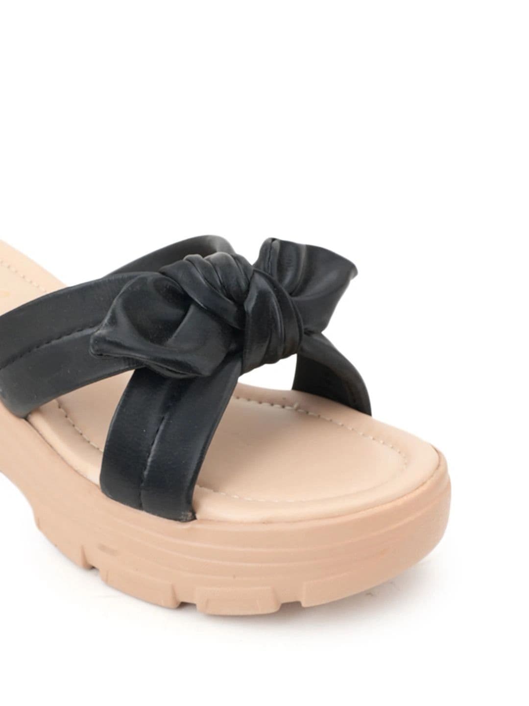 DROP BOLD Wedge Mules with Bows thumbnail 6