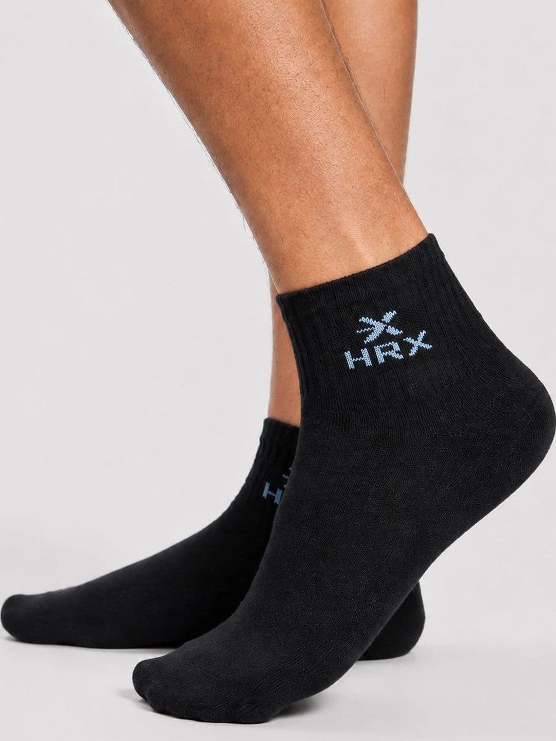 HRX by Hrithik Roshan Men Pack Of 6 Cotton Ankle Length Socks thumbnail 14