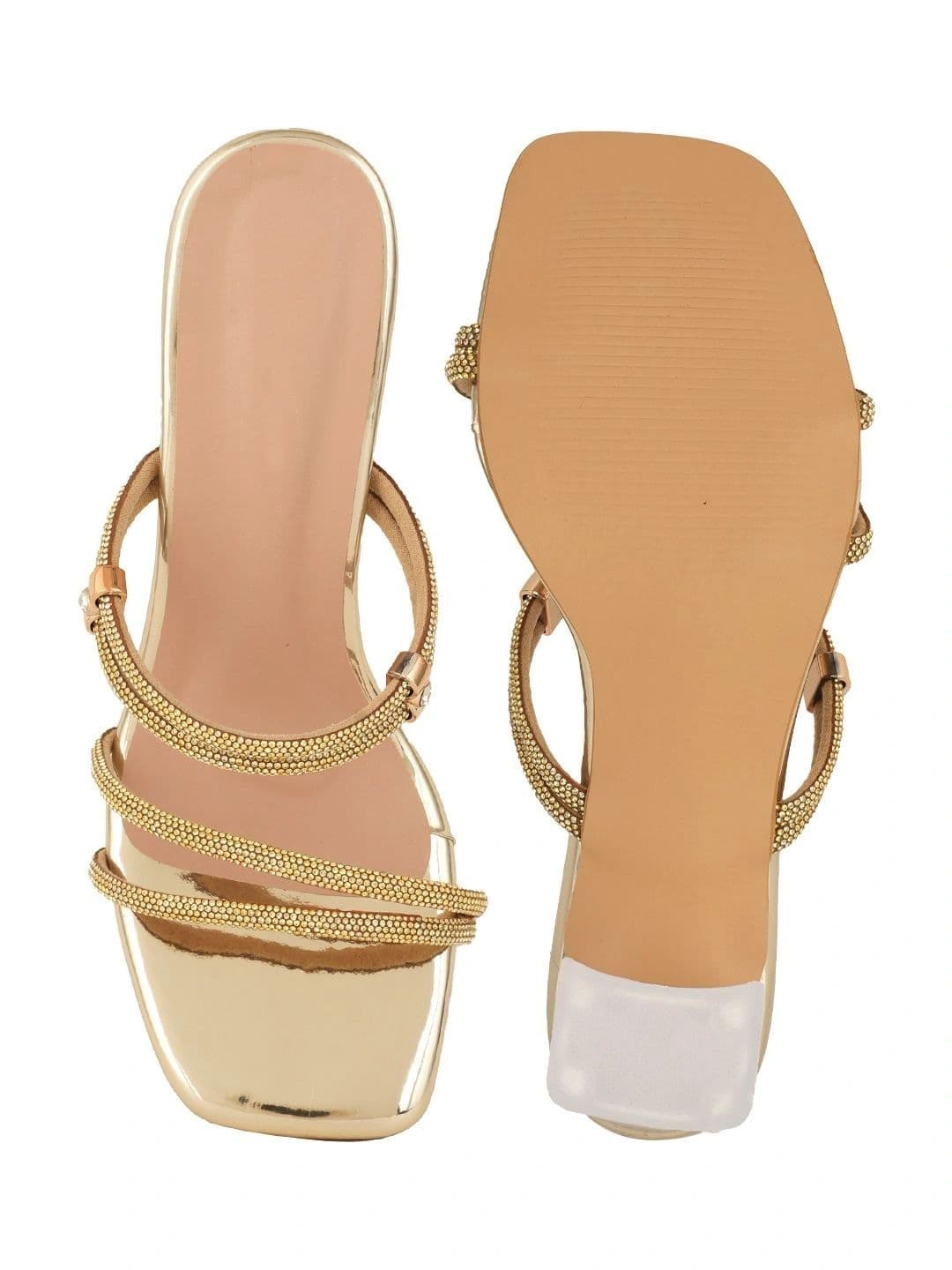 CORSICA Embellished Block Sandals thumbnail 7