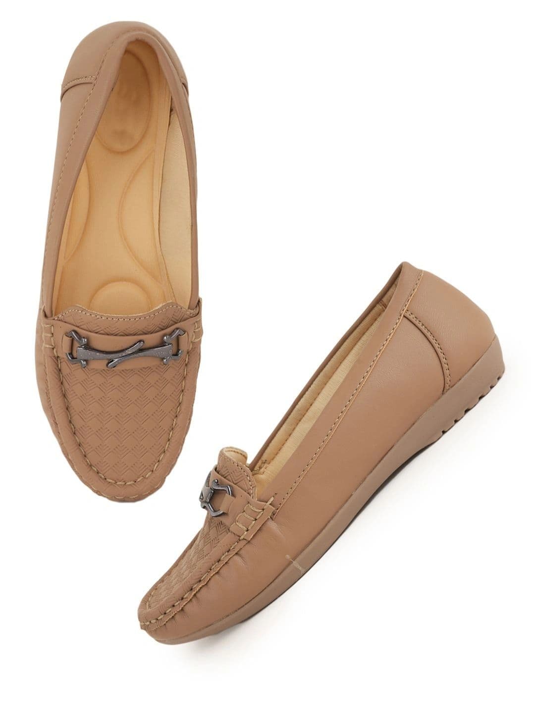 CORSICA Women Textured Loafers thumbnail 3